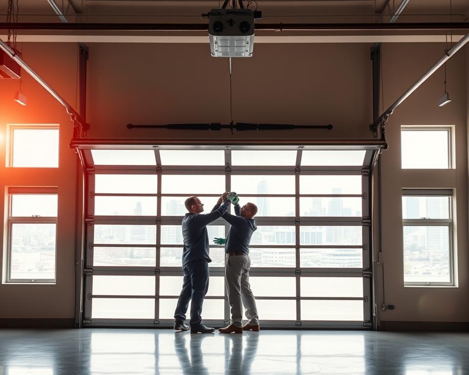 Parts Replacement During Garage Door Repair and Installation in Buena Park