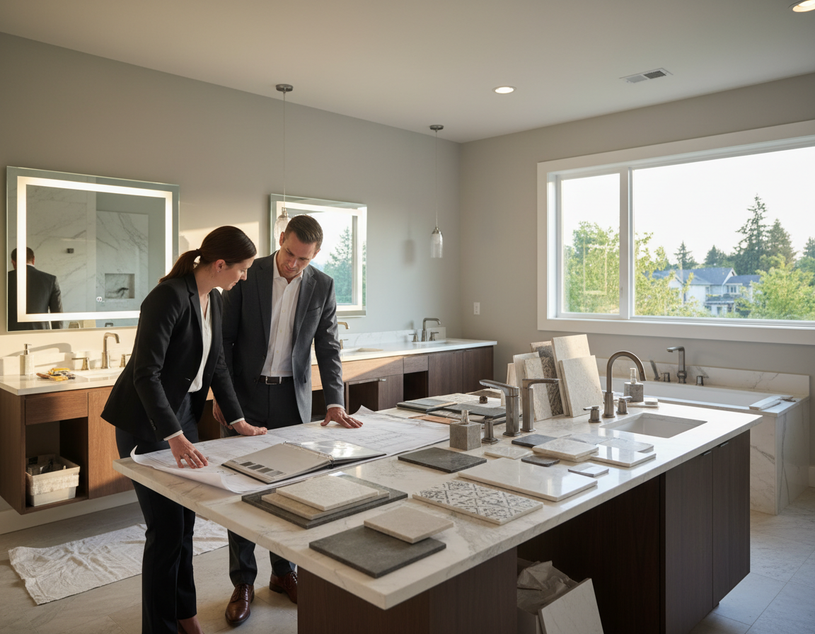 Creating A High-End Look With Mid-Range Materials — Click Here About Bathroom Remodeling Maple Valley WA