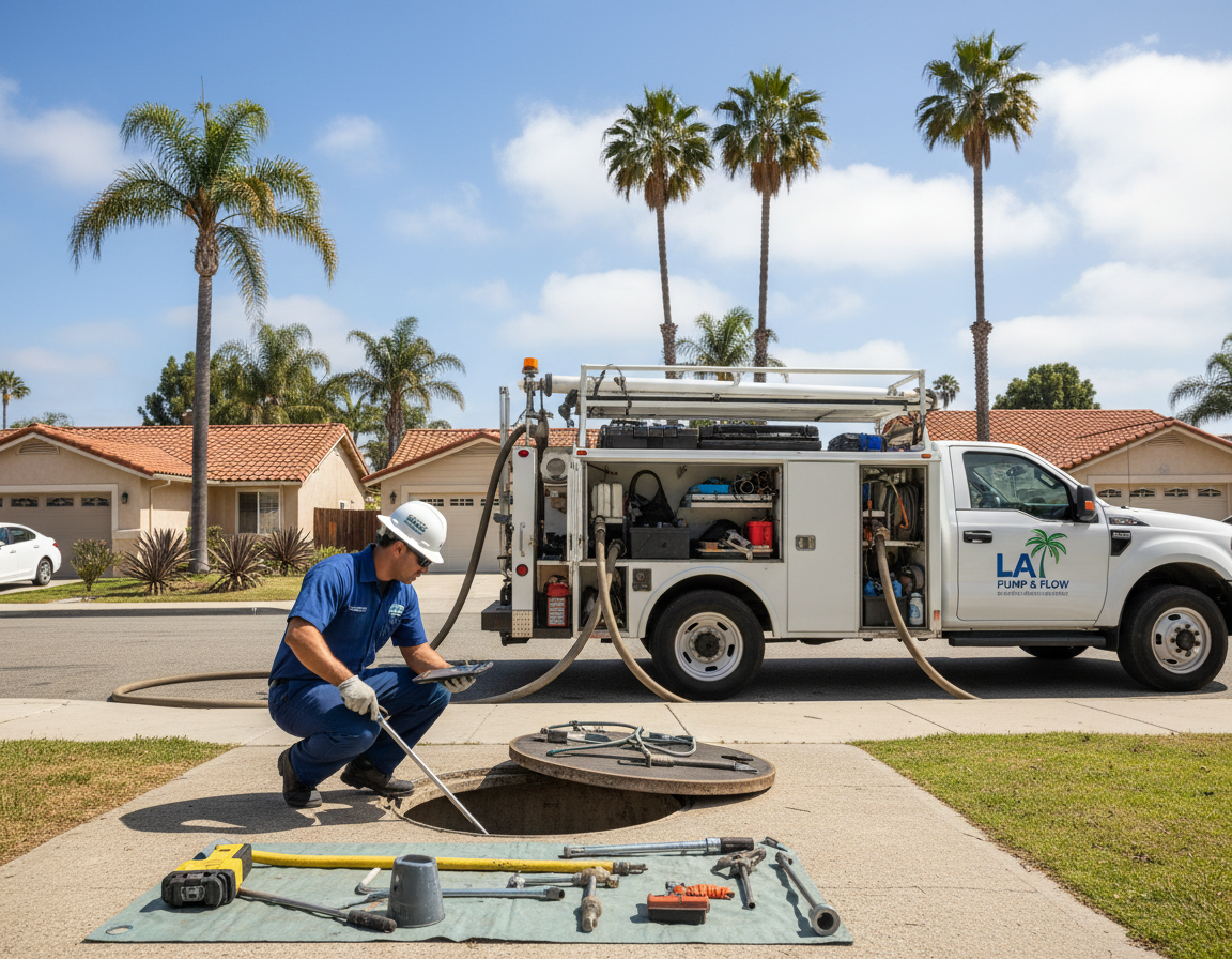 Septic Pumping Los Angeles Tank Service Tips