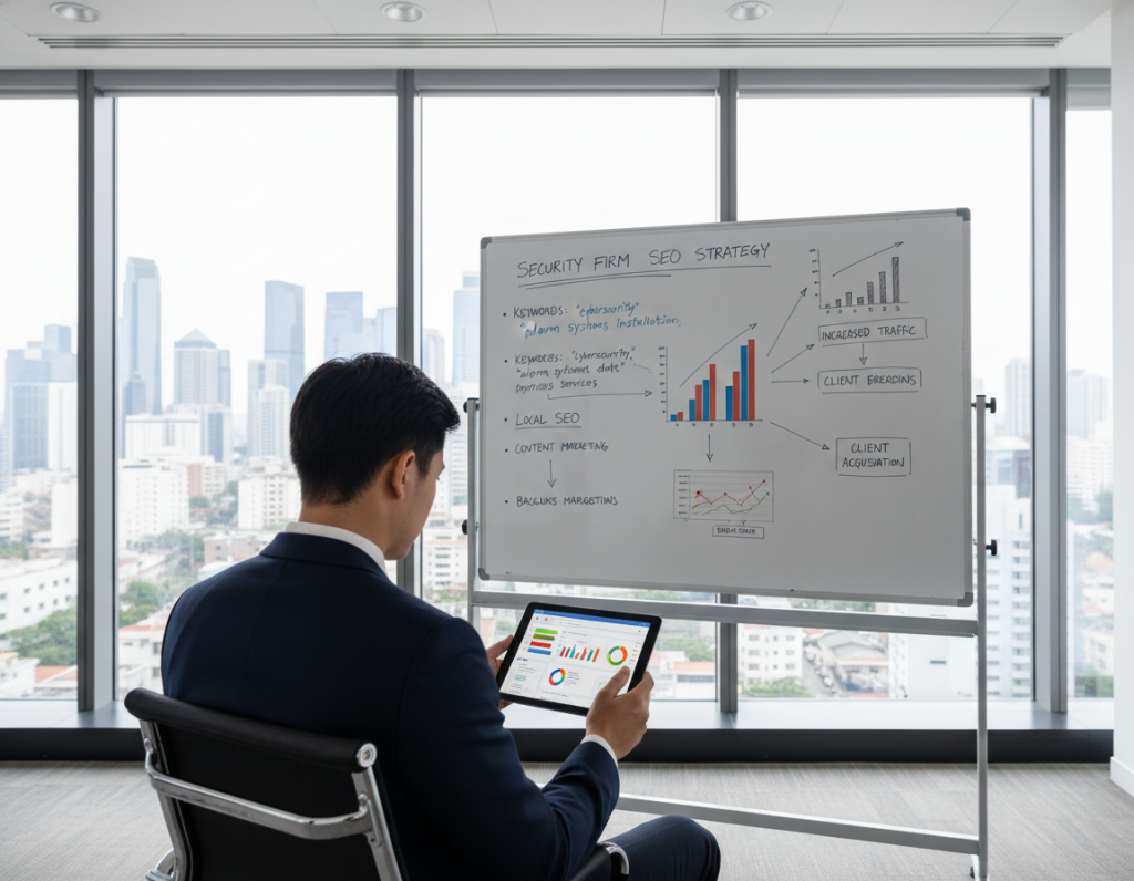 Security Company Website SEO Services