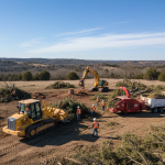 Land Clearing In Glen Rose TX For Better Drainage And Access