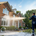 Mobile Window Washing Unit Arrives to Your Upper Arlington Home