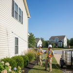House Soft Wash In Lewis Center for Asbestos Siding