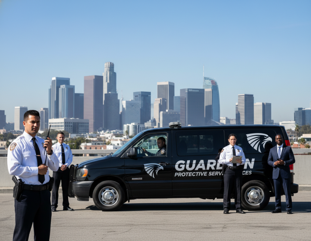 Construction Site Security Guard In Los Angeles