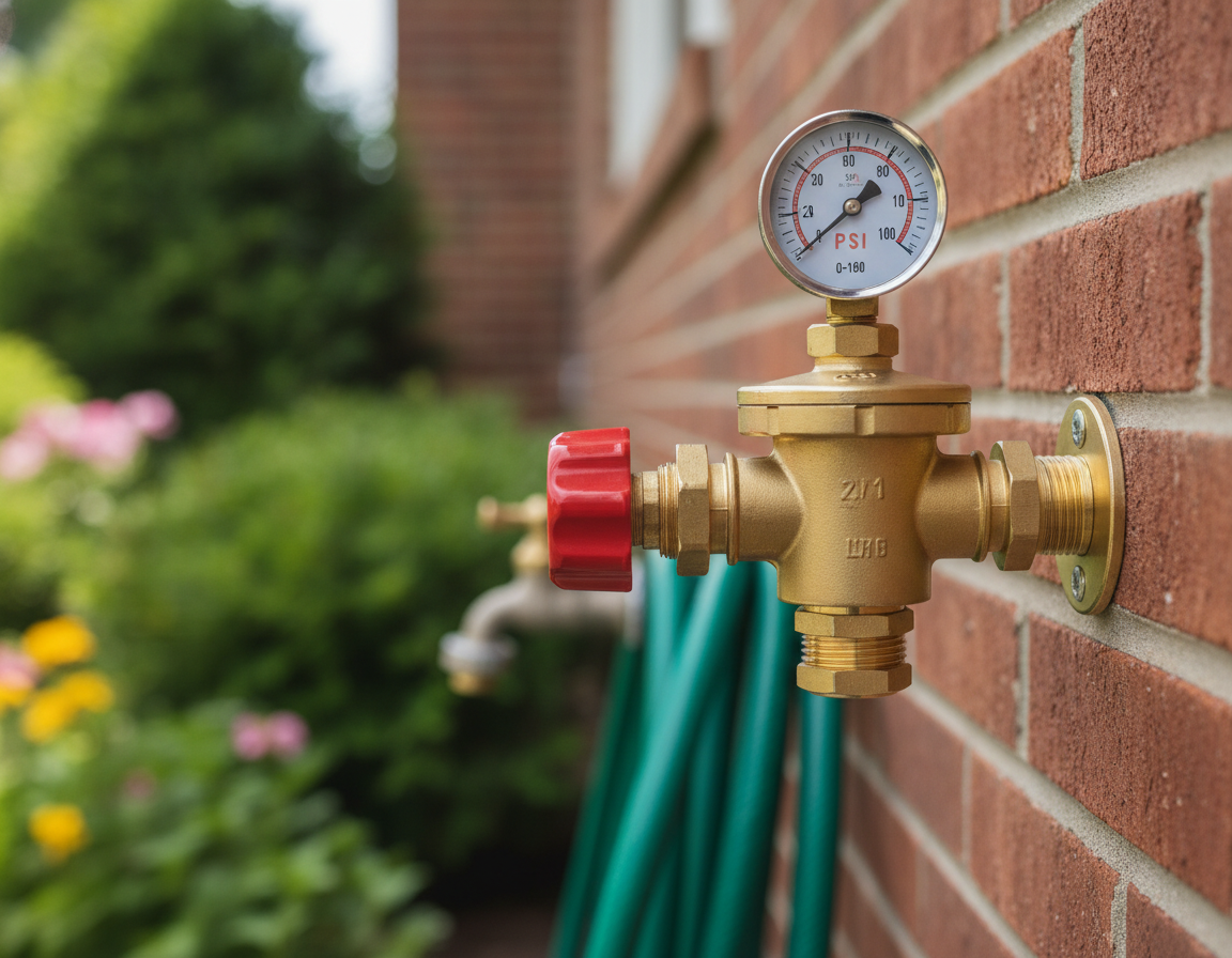 Pressure Regulator For Water Line