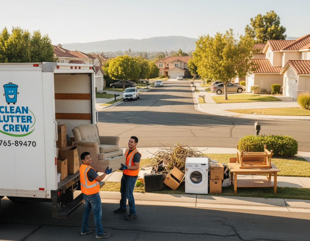 Top Junk Removal in Santa Clarita for Yard Waste Removal
