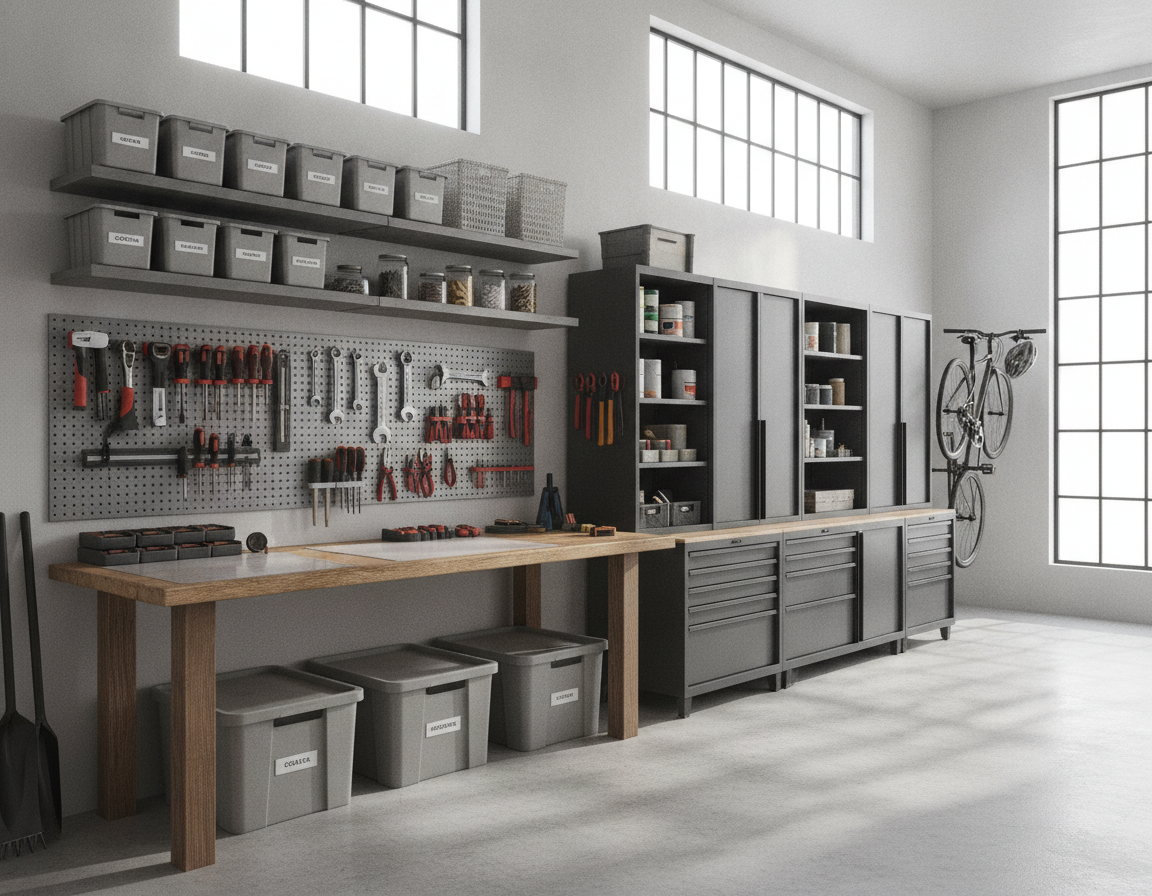 Inexpensive Garage Organization Hacks